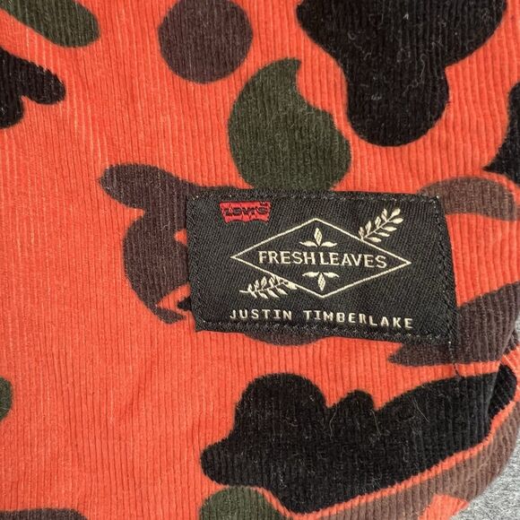 Levi’s X Justin Timberlake Fresh Leaves Collection Camo Size XL NWT - Picture 2 of 8